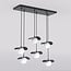 Emibig Emibig FLORA 6 BLACK OPAL - Lampe suspendue moderne pour un éclairage stylé
