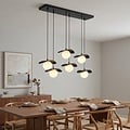 Emibig Emibig FLORA 6 BLACK OPAL - Modern pendant lamp for stylish lighting