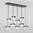 Emibig Emibig FLORA 9 BLACK OPAL - Lampe suspendue moderne pour un éclairage élégant