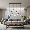 Emibig Emibig FLORA 9 BLACK OPAL - Lampe suspendue moderne pour un éclairage élégant