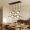 Emibig Emibig FLORA 9 BLACK OPAL - Lámpara colgante moderna para una iluminación elegante