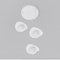 Emibig Emibig FLORA 3PREM WHITE OPAL - Moderne Pendelleuchte für stilvolle Beleuchtung