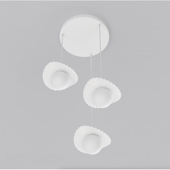 Emibig Emibig FLORA 3PREM WHITE OPAL - Modern pendant lamp for stylish lighting