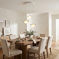 Emibig Emibig FLORA 3PREM WHITE OPAL - Suspension moderne pour un éclairage élégant