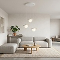 Emibig Emibig FLORA 3PREM WHITE OPAL - Moderne Pendelleuchte für stilvolle Beleuchtung
