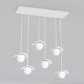 Emibig Emibig FLORA 6 WHITE OPAL - Modern pendant lamp for stylish lighting