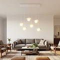 Emibig Emibig FLORA 6 WHITE OPAL - Suspension moderne pour un éclairage élégant