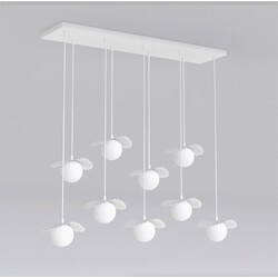 Emibig FLORA 9 WHITE OPAL