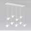 Emibig Emibig FLORA 9 WHITE OPAL - Lampe suspendue moderne pour un éclairage élégant