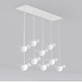 Emibig Emibig FLORA 9 WHITE OPAL - Modern pendant lamp for stylish lighting
