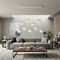 Emibig Emibig FLORA 9 WHITE OPAL - Moderne Pendelleuchte für stilvolle Beleuchtung