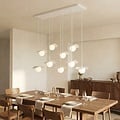 Emibig Emibig FLORA 9 WHITE OPAL - Modern pendant lamp for stylish lighting