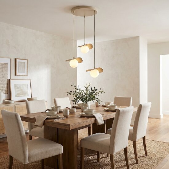 Emibig Emibig FLORA 3PREM MOKKA OPAL - Modern pendant lamp for stylish lighting
