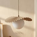 Emibig Emibig FLORA 6 MOKKA OPAL - Lámpara colgante moderna para una iluminación elegante