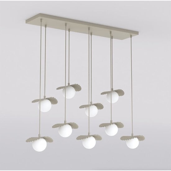 Emibig Emibig FLORA 9 MOKKA OPAL - Modern pendant lamp for stylish lighting