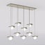 Emibig Emibig FLORA 9 MOKKA OPAL - Lámpara colgante moderna para una iluminación elegante