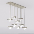 Emibig Emibig FLORA 9 MOKKA OPAL - Moderne Pendelleuchte für stilvolle Beleuchtung