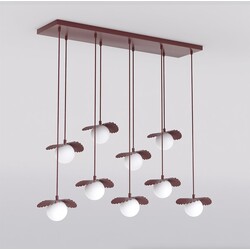 Emibig FLORA 9 BURGUNDY OPAL