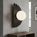 Emibig Emibig FLORA K1 BLACK OPAL - Moderne wandlamp voor sfeervolle verlichting