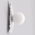 Emibig Emibig FLORA K1 WHITE OPAL - Moderne wandlamp voor sfeervolle verlichting