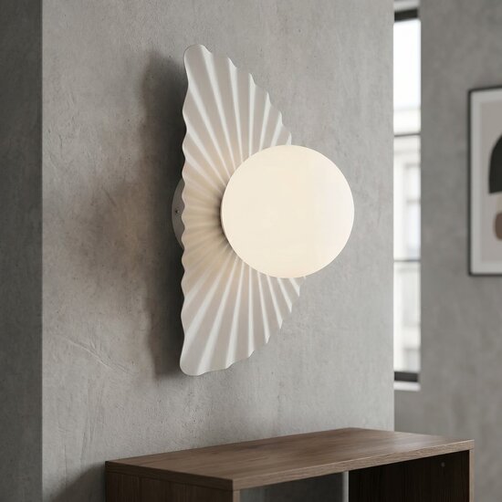 Emibig Emibig FLORA K1 WHITE OPAL - Applique murale moderne pour un éclairage stylé