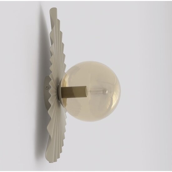 Emibig Emibig FLORA K1 MOKKA AMBER - Modern wall lamp for cozy lighting