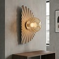 Emibig Emibig FLORA K1 MOKKA AMBER - Applique murale moderne pour un éclairage chaleureux