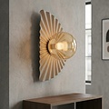 Emibig Emibig FLORA K1 MOKKA AMBER - Modern wall lamp for cozy lighting