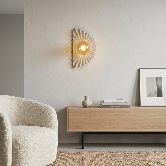 Emibig Emibig FLORA K1 MOKKA AMBER - Applique murale moderne pour un éclairage chaleureux