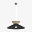 Emibig Emibig SOFTA 1 BLACK RATTAN - Lámpara colgante elegante para cualquier espacio