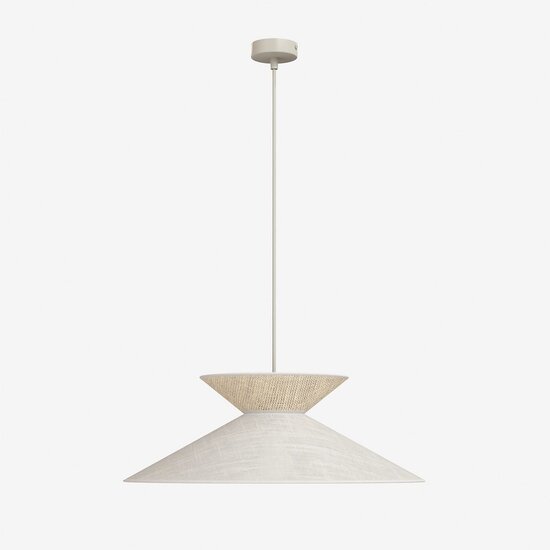 Emibig Emibig SOFTA 1 MOKKA RATTAN - Stylish Japandi pendant lamp for any space