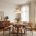 Emibig Emibig SOFTA 1 MOKKA RATTAN - Stijlvolle Japandi hanglamp voor elke ruimte