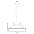 Emibig Emibig SIESTA 1 ROSE - Elegante Pendelleuchte für eine gemütliche Atmosphäre