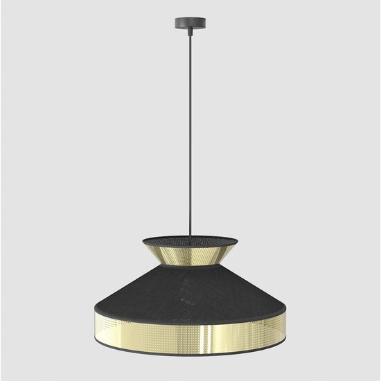 Emibig Emibig SIESTA 1 BLACK GOLD - Elegante hanglamp voor een moderne sfeer