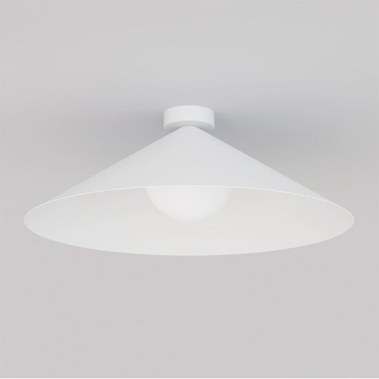 Emibig Emibig MONO 1L PLAFON WHITE OPAL - Modern ceiling lamp for stylish lighting