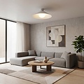 Emibig Emibig MONO 1M PLAFON WHITE OPAL - Moderne Deckenlampe für jeden Raum