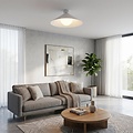Emibig Emibig MONO 1M PLAFON WHITE OPAL - Moderne plafondlamp voor elke ruimte