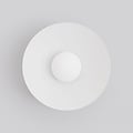 Emibig Emibig MONO K1M WHITE OPAL - Modern wall lamp for stylish illumination