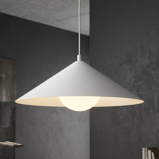 Emibig Emibig MONO 1M WHITE OPAL - Modern pendant lamp for stylish lighting