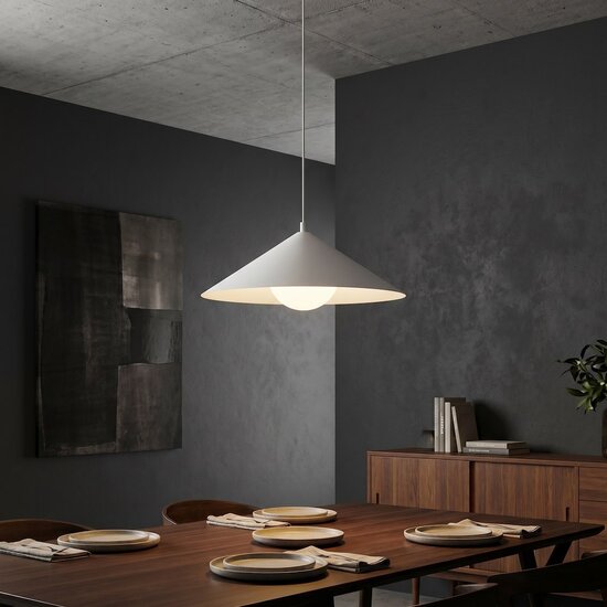 Emibig Emibig MONO 1M WHITE OPAL - Moderne Pendelleuchte für stilvolle Beleuchtung