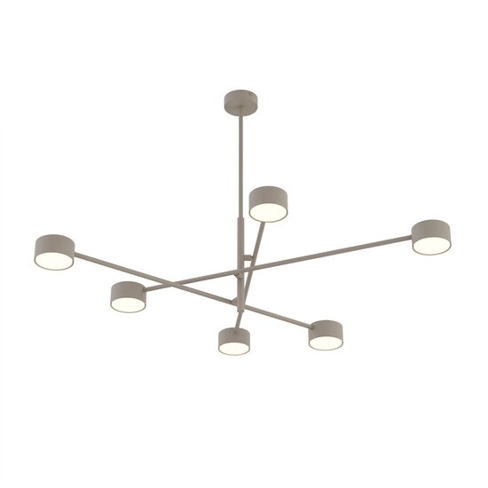 Emibig NATSU 6 MOKKA - Modern ceiling lamp for stylish illumination