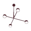 Emibig NATSU 4BURGUNDY - Modern ceiling lamp for stylish lighting