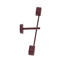 Emibig Emibig NATSU K2 BURGUNDY - Modern wall lamp for stylish illumination