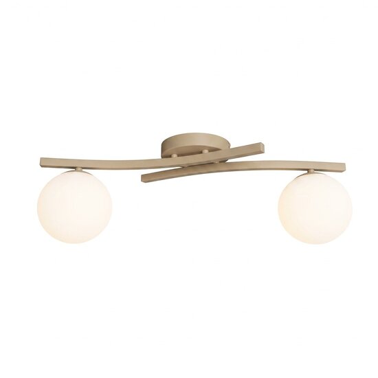 Emibig OPUS 2 MOKKA OPAL - Modern ceiling lamp for stylish lighting