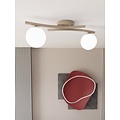 Emibig OPUS 2 MOKKA OPAL - Moderne plafondlamp voor sfeervolle verlichting