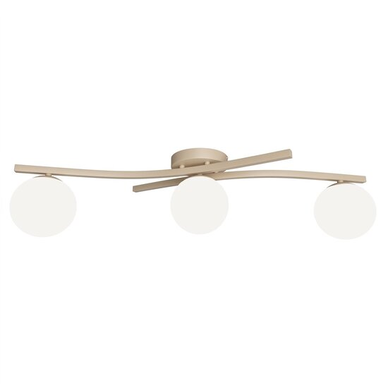 Emibig OPUS 3 MOKKA OPAL - Modern ceiling lamp for stylish lighting