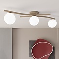 Emibig OPUS 3 MOKKA OPAL - Plafonnier moderne pour un éclairage élégant
