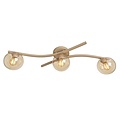 Emibig OPUS 3 MOKKA AMBER - Modern ceiling lamp for stylish lighting
