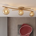 Emibig OPUS 3 MOKKA AMBER - Lámpara de techo moderna para una iluminación elegante