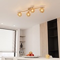 Emibig OPUS 4 MOKKA AMBER - Modern ceiling lamp for stylish lighting